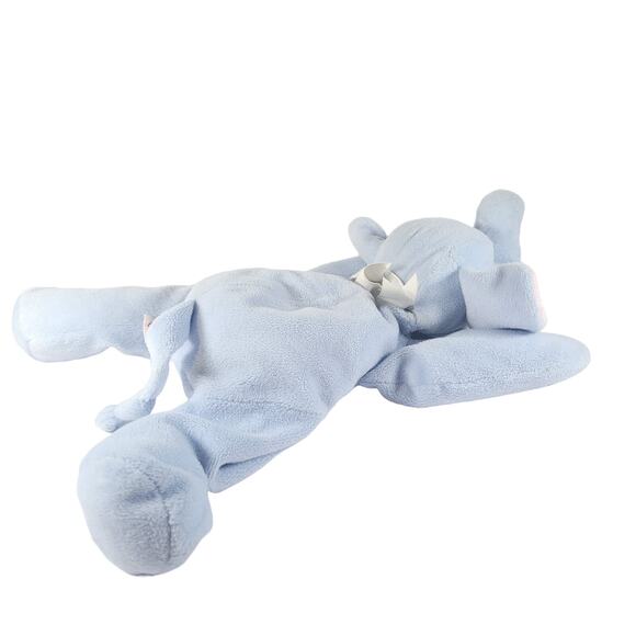 TY Beanie Baby Blue Elephant Plush Soft Toy 15" Floppy Soft 1996 Vintage - Picture 3 of 11